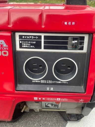 快調❗️発電機‼️安心のホンダ製