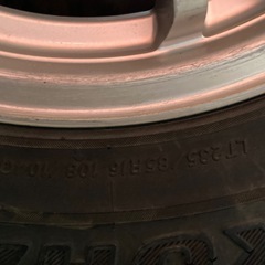 235/85r16 ジムニー　アルミセットの画像