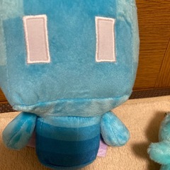 水色系ぬいぐるみたちの画像