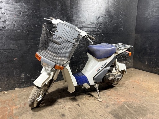★支払総額2.8万円★関東圏内即日配送可能！ 全車走行テスト済み！ スズキ スーパーモレ 白 FA14B  サイスタ付き！ バッテリー新品！ ２ストのためオイル注ぎ足すだけ！