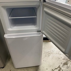 NO B857🌈福岡市内配送設置無料✨🌈ハイアール 121L 2ドア冷凍冷蔵庫 ホワイト JR-N121A-Wの画像