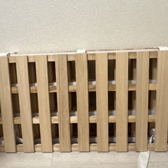 【シングル用すのこ】折りたたみ可／湿気対策に◎の画像