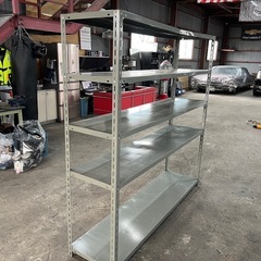 大型　スチール　棚　ラック　キャビネットの画像
