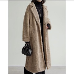 明日まで  テディーコート ボアコートの画像