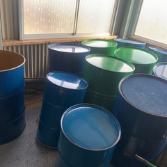 ドラム缶200L 蓋付きの画像