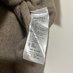 snidel ニットポンチョの画像