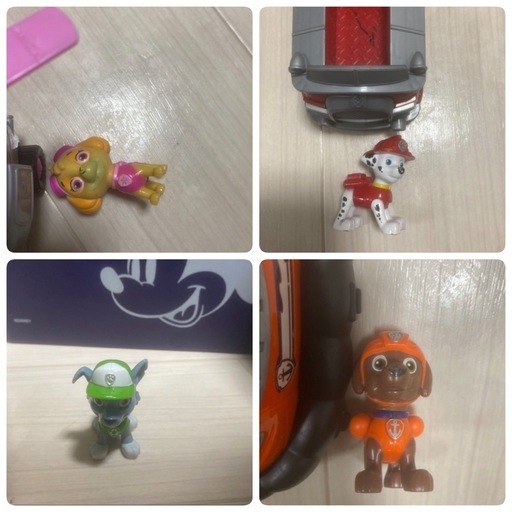 パウパトロール4台まとめ売り (mimimi) 備前西市のおもちゃ《その他