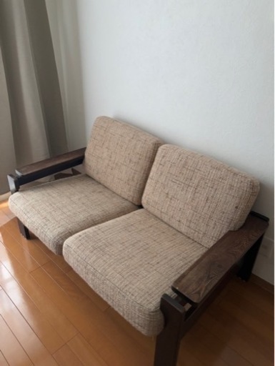 Vintage 2人掛けソファ