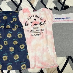 【条件付き500円】130サイズ　女の子用お洋服21着セットの画像