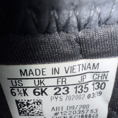 アディダス ベビーサンダル　13.5cm　キッズサンダルの画像