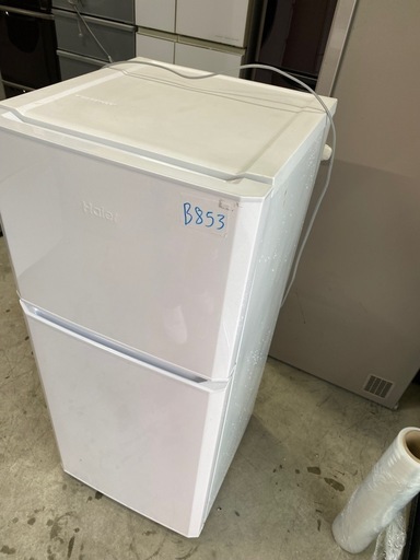 NO B853?福岡市内配送設置無料✨?ハイアール 121L 2ドア冷凍冷蔵庫 ホワイト JR-N121A-W