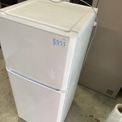 NO B853🌈福岡市内配送設置無料✨🌈ハイアール 121L 2ドア冷凍冷蔵庫 ホワイト JR-N121A-Wの画像