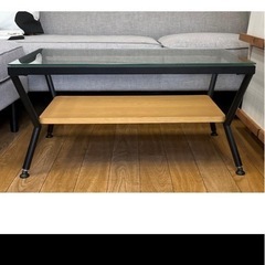 Francfranc 廃盤品　　　ガラステーブルの画像