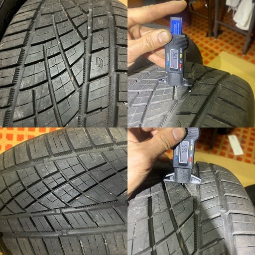 “Continental 255/55ZR18 夏タイヤ
 2本セット バリ溝 7.6mm 2023年製