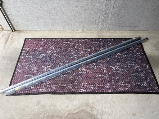 DIY アラヤ ステンレス丸パイプ Φ38×t1.5×2000mm ×2本 オールステンレス素材 マフラー、住宅用