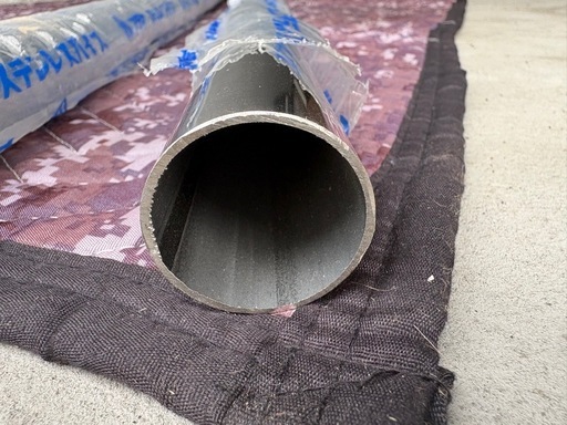DIY アラヤ ステンレス丸パイプ Φ38×t1.5×2000mm ×2本 オールステンレス素材 マフラー、住宅用 DIY アラヤ ステンレス丸パイプ Φ38×t1.5×2000mm ×2本 オールステンレス