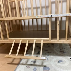 ベビーベッド【ハイタイプ】の画像