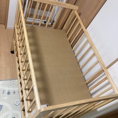 ベビーベッド【ハイタイプ】の画像