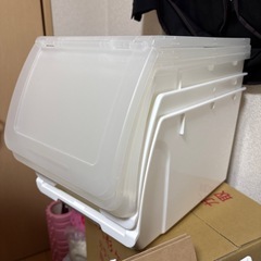 収納ケース Nフラッテ　ハーフ3つ　　レギュラー1つの画像