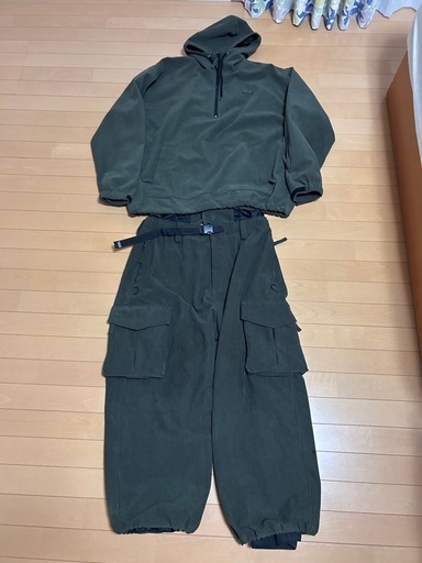 マーフ　mafh スノーボード　コーデュロイ　セットアップ　XL