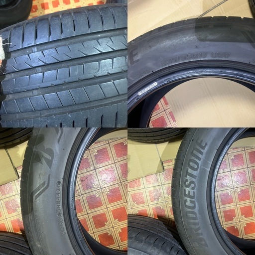 ブリヂストン 235/55R17 夏タイヤ 4本 値下げ交渉可