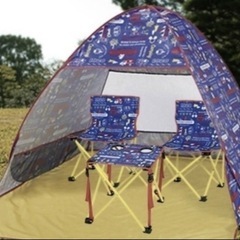 ワンタッチ未使用★2点キャプテンスタッグ★ディズニーポップアップテントの画像