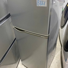 NO B861🌈福岡市内配送設置無料✨🌈シャープ 118L 2ドア冷蔵庫（直冷式）シルバー系SHARP SJ-H12Y-Sの画像