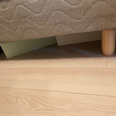 ベッド　足付きマットレスの画像