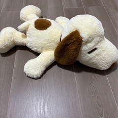 大きいスヌーピーのぬいぐるみ2つセットの画像