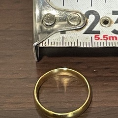 18 金 リング 指輪 アクセサリー 遺品整理 実家整理 ゴールド　貴金属 美品の画像