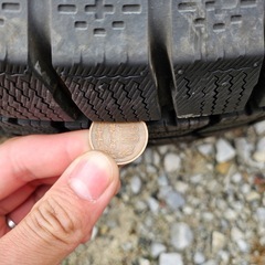 スタッドレスタイヤホイールの画像