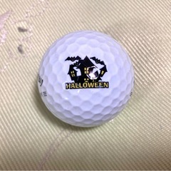 Callaway キャロウェイ ゴルフボール1個「HALLOWEEN」マーク入り:未使用:ノベルティの画像