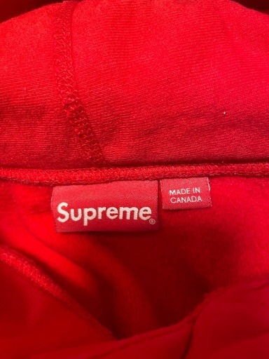 Supreme バンダナボックスロゴ パーカー 赤 Lサイズ 値下げしました