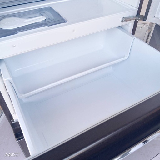 D101 送料設置無料 三菱自動製氷機能付き大型冷蔵庫330L (冷蔵庫 洗濯