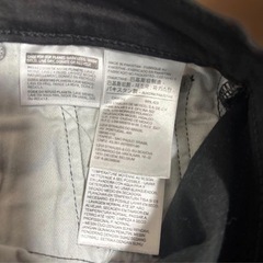 LEVI'S 502 ブラック デニムパンツ W28 L32の画像