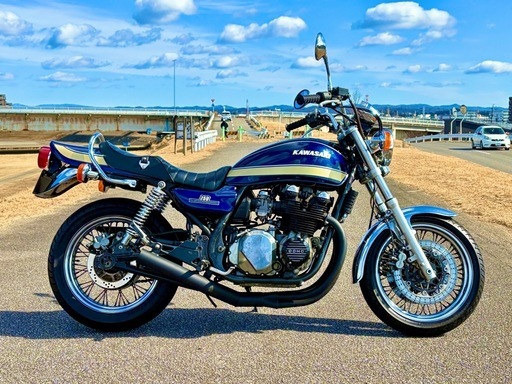 Z2仕様 ゼファー750RS 青玉虫 空冷4発 キャブ車 ブルータイガー