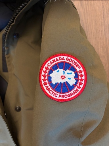 【極美品】カナダグース カーキ CANADA ダウンジャケット GOOSE XS ヴィクトリア コート S ヴィクトリアパーカ