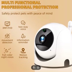 【新品未開封】ペットカメラ　セキュリティカメラ　犬猫の画像