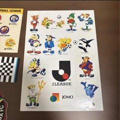 Jリーグ 1995年 キャラクターシールセットの画像