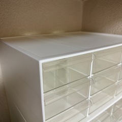 ニトリ レターケース 9個引き出しの画像