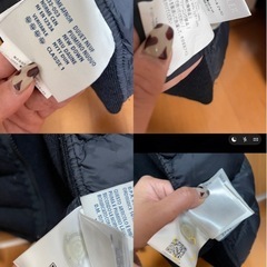 モンクレール　アウター　サイズxsの画像