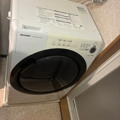 【受渡3/2〜3/8】シャープ ドラム式洗濯機 ES-S7Fの画像
