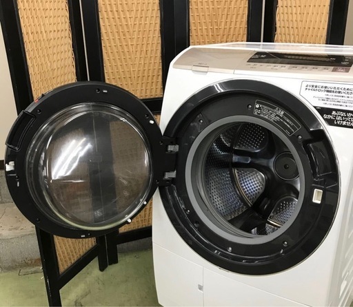 【超破格】?2020年購入HITACHIドラム式洗濯乾燥機　ビッグドラムBD-SV110E　配達無料