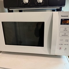 パナソニック 電子レンジ フラットテーブル  600Wの画像