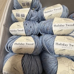 ユザワヤ　ホリデーツイード　毛糸　の画像