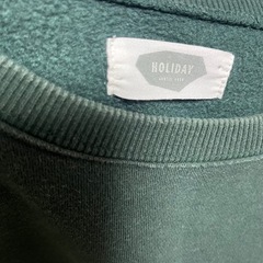 （F）HOLIDAY カレッジロゴスウェットの画像