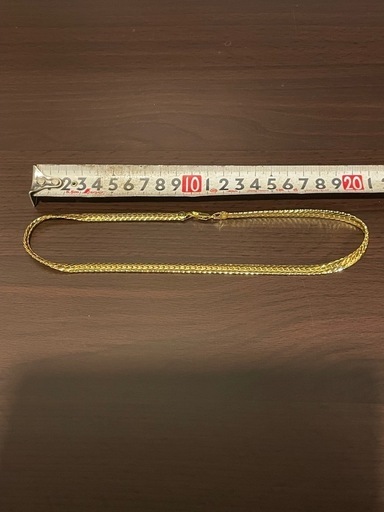 C18 金刻印 ネックレス チェーン アクセサリー 遺品整理 実家整理 ゴールド 貴金属 美品