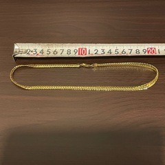 18 金 ネックレス チェーン アクセサリー 遺品整理 実家整理 ゴールド 貴金属 美品の画像
