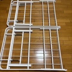 ダブルサイズ　ベッド　ベッドフレーム　マットレスの画像