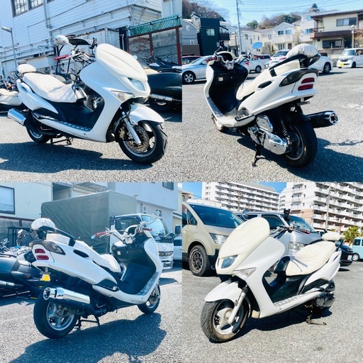 ⭐️マジェスティ125FIインジェクションモデル⭐️色々カスタム仕様⭐️グリップ・オイルなど新品交換済みで快調⭐️ ⭐️マジェスティ125FIインジェクションモデル⭐️色々カスタム仕様